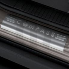 Compass Logo Door Sill Guard